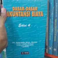 Dasar-dasar akuntansi biaya