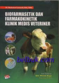 biofarmasetik dan farmakokinetik klinik medis veteriner