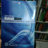 Teknologi Bahan Alam (Serial Farmasi Industri-2)