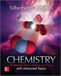 Chemistry: the molecular nature of matter and change with advanced topics, 7e