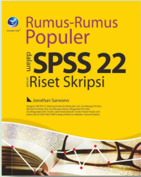 Image of Rumus - Rumus Populer dalam SPSS 22 untuk Riset Skripsi
