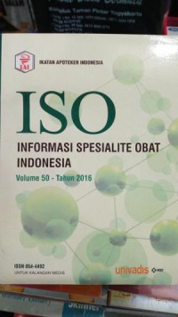 Iso Indonesia Informasi Spesialite Obat Indonesia