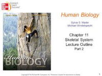 Human biology, thirteenth edition