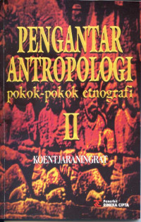 Image of Pengantar antropologi II : pokok-pokok entnografi